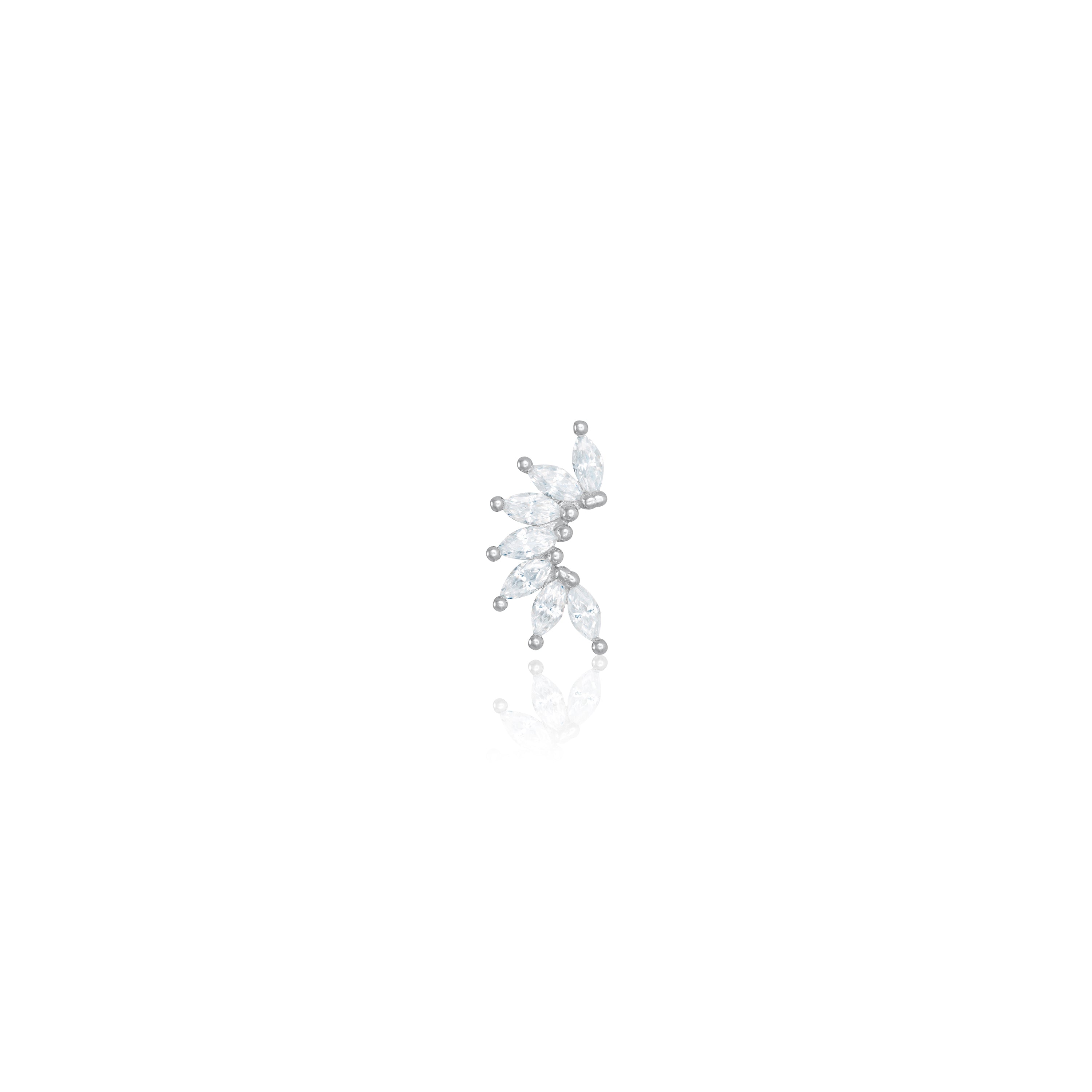 Cascading Marquise CZ Piercing