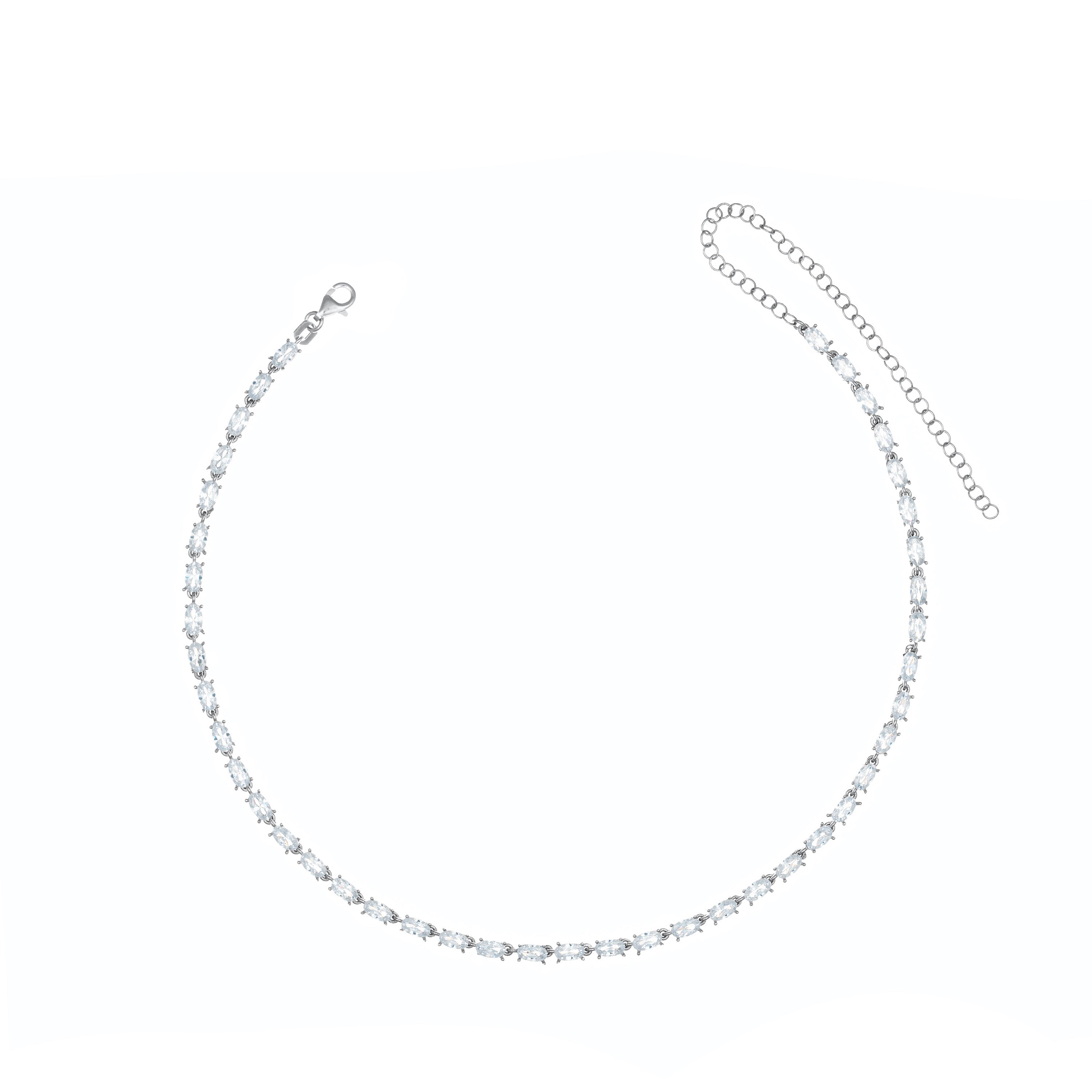 Oval Eternity Choker