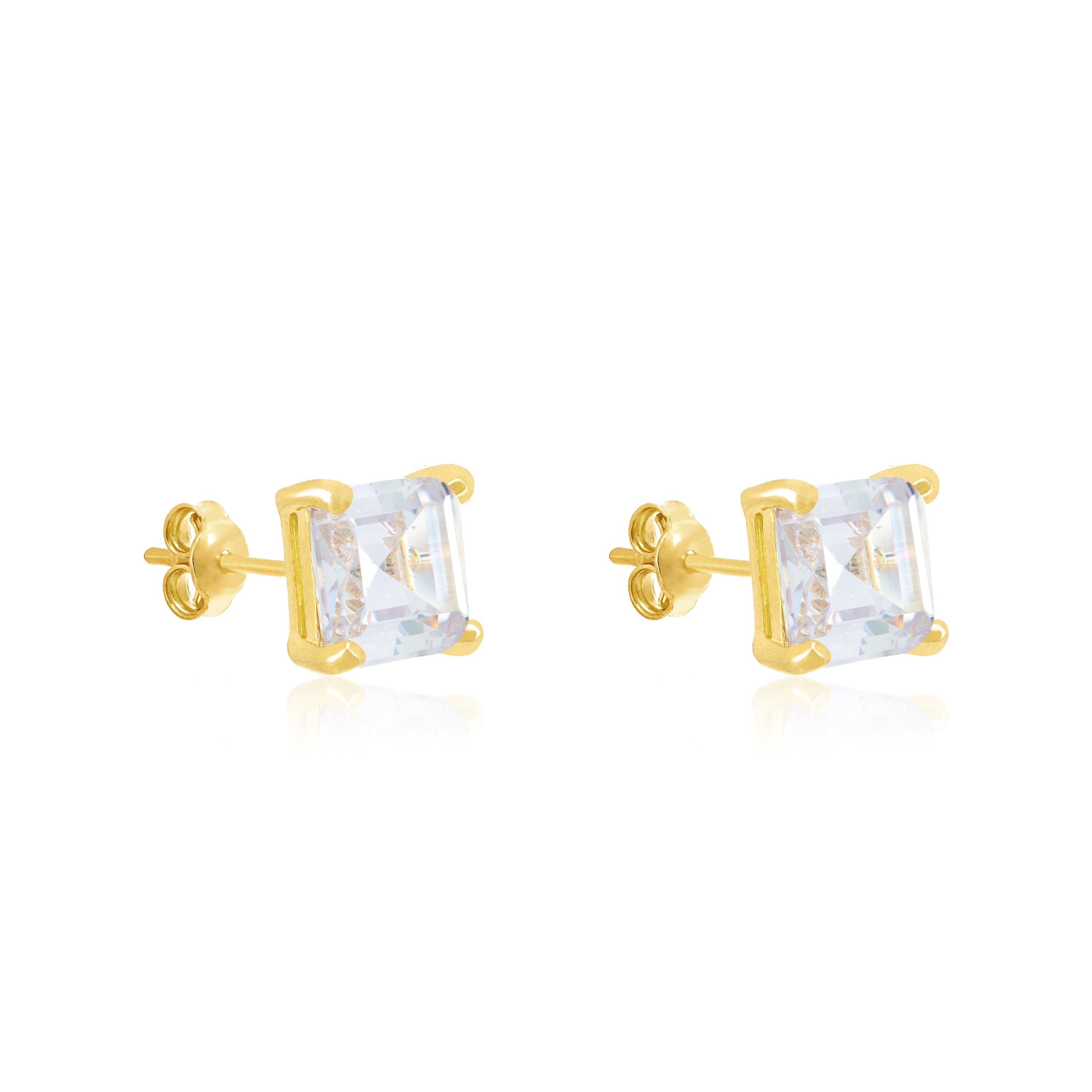 Square Stud Earrings