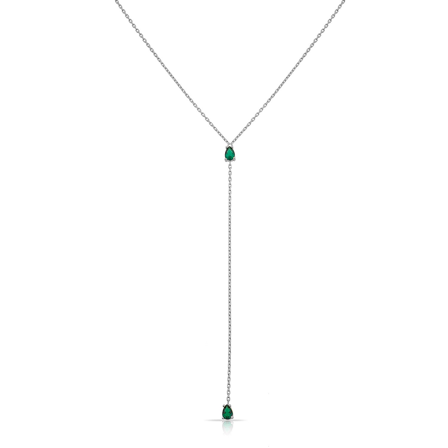 Two Teardrops Lariat Choker