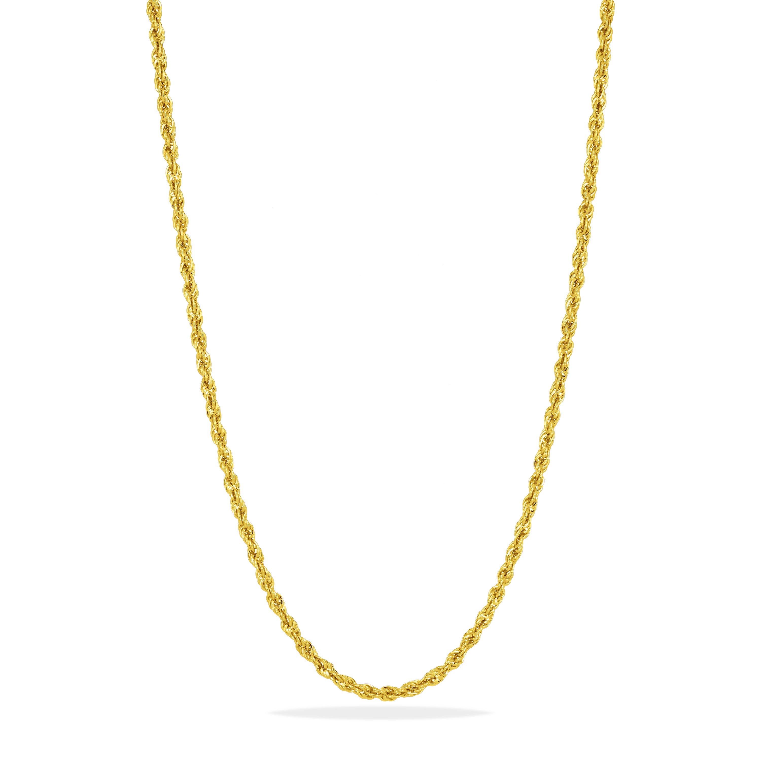 Dainty Twisted Rope Chain Necklace