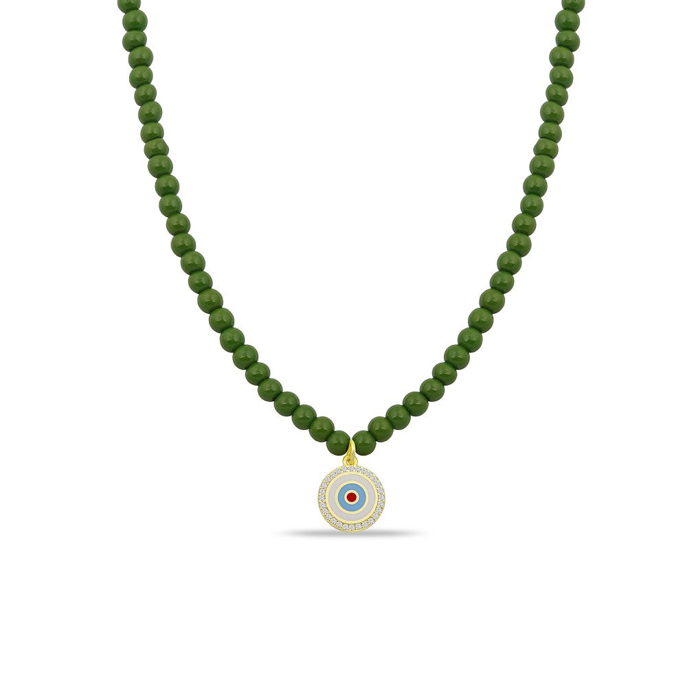 Evil Eye Beads Necklace