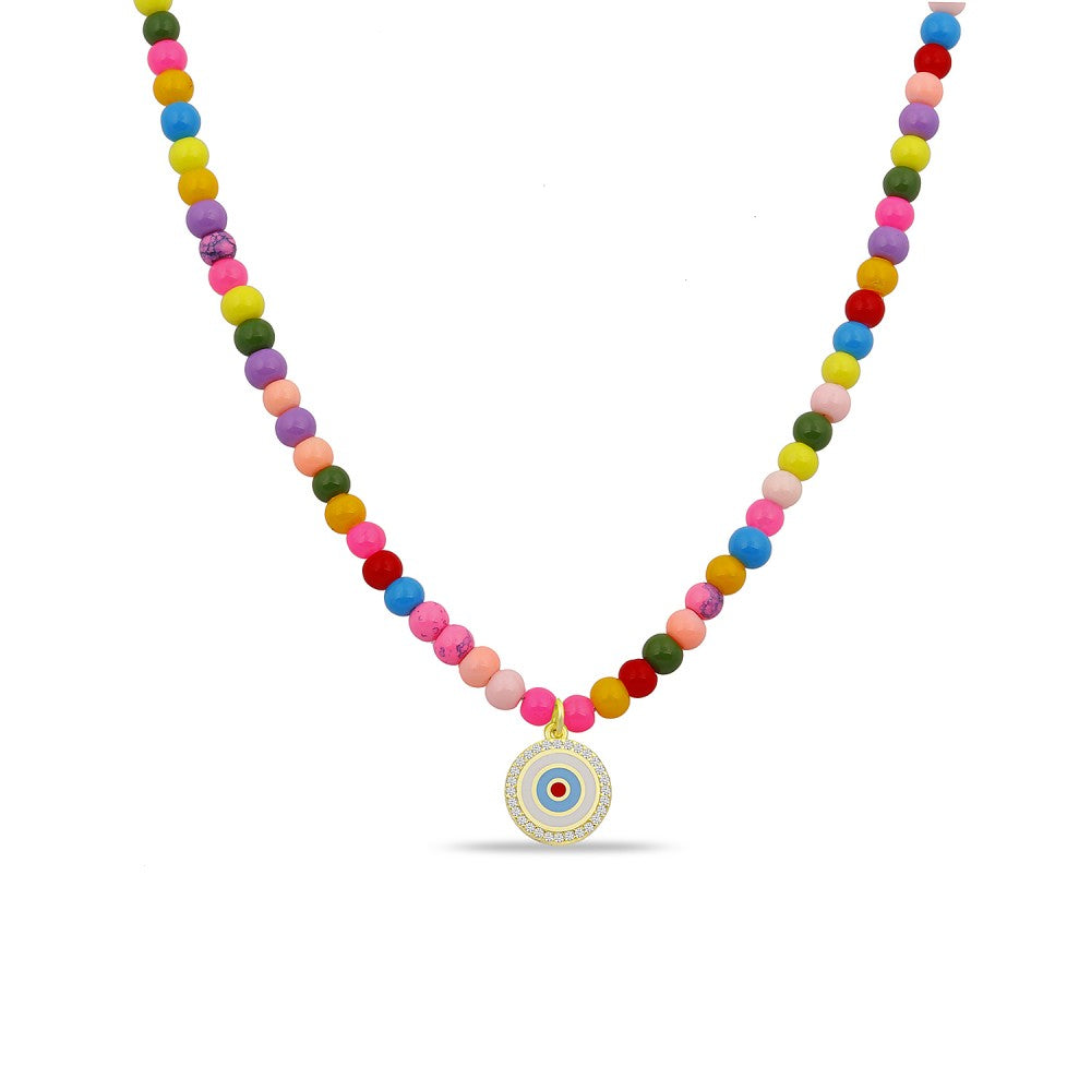 Evil Eye Beads Necklace