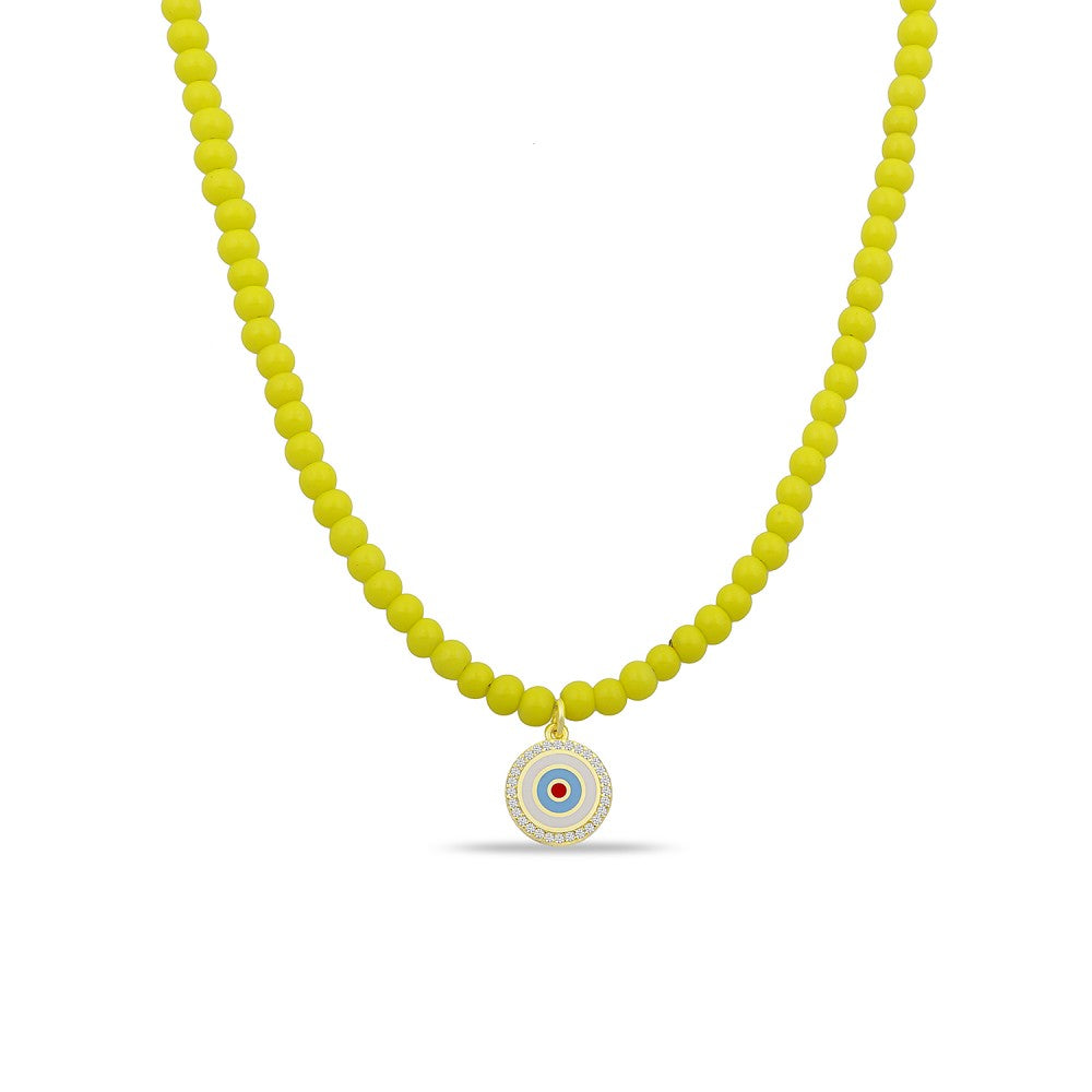 Evil Eye Beads Necklace