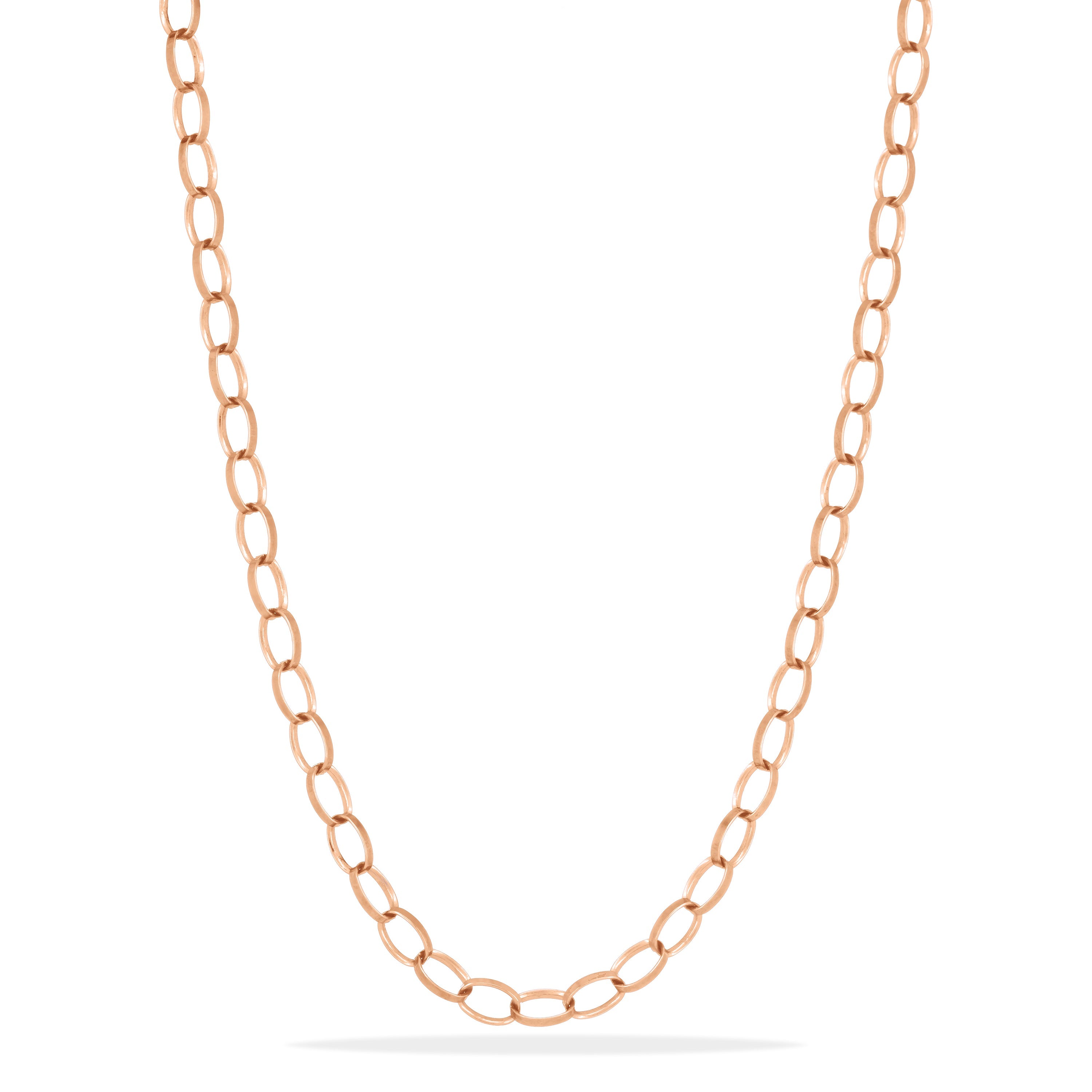 Oval Loop Link Necklace