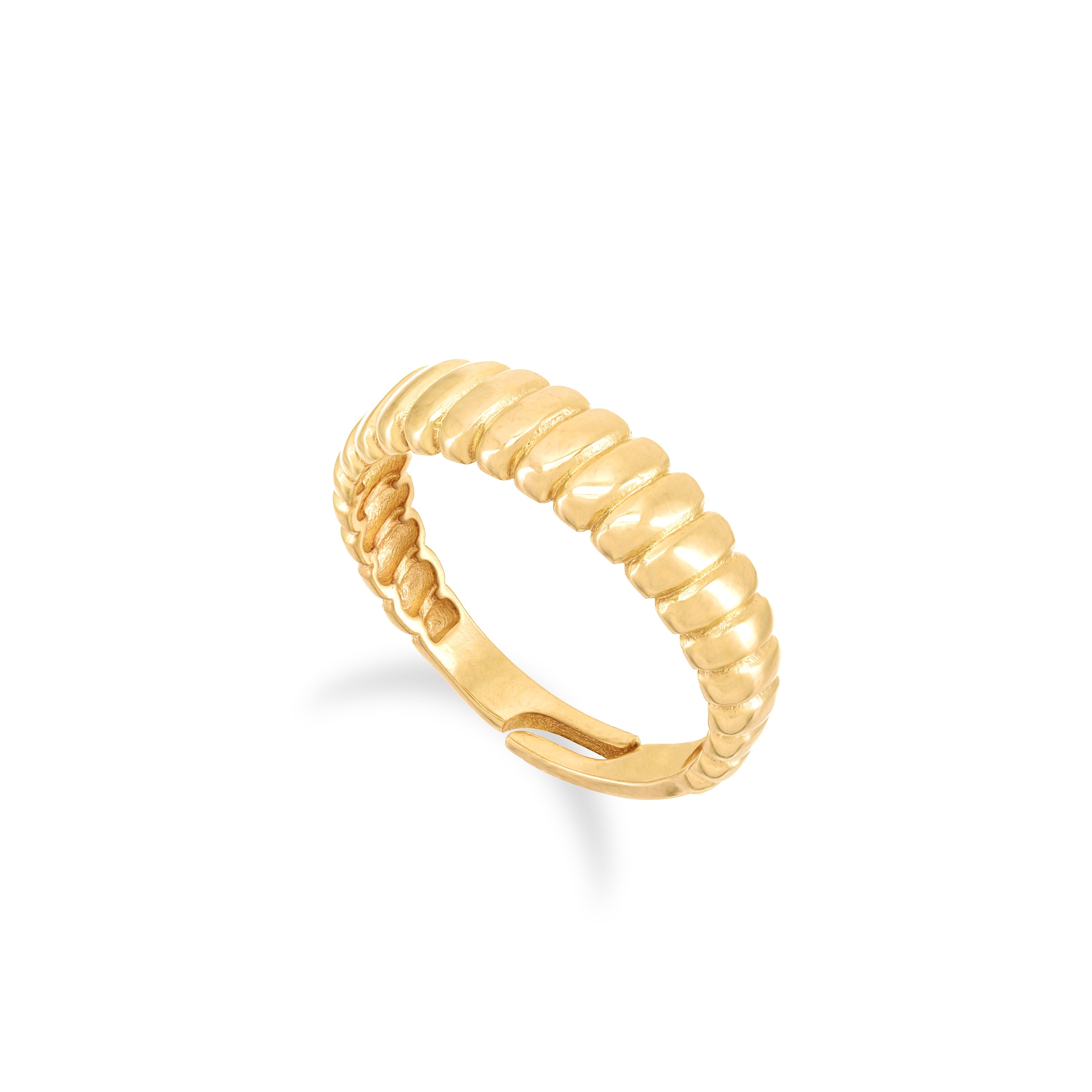 Thin Croissant Ring