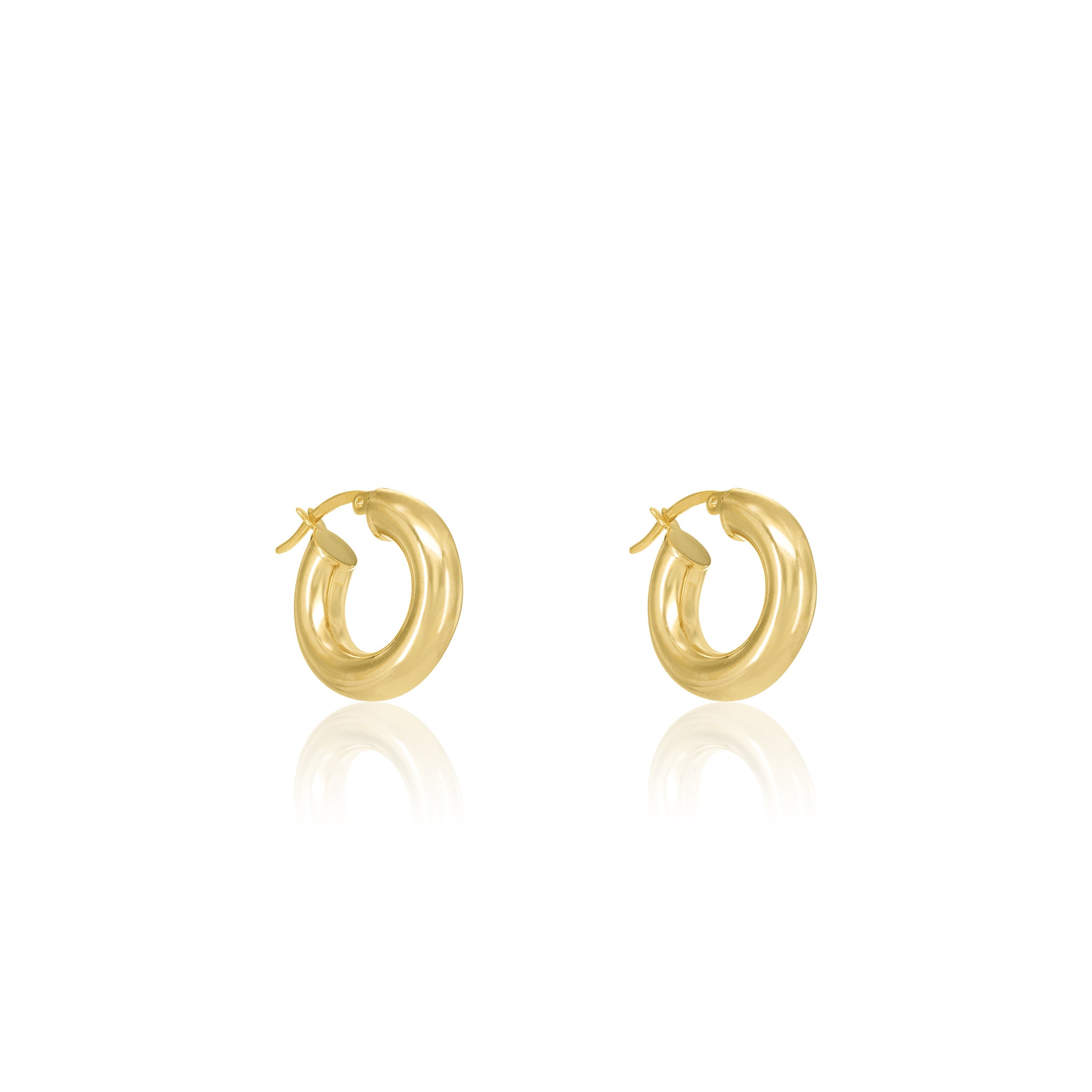 Tube Hoop Earrings